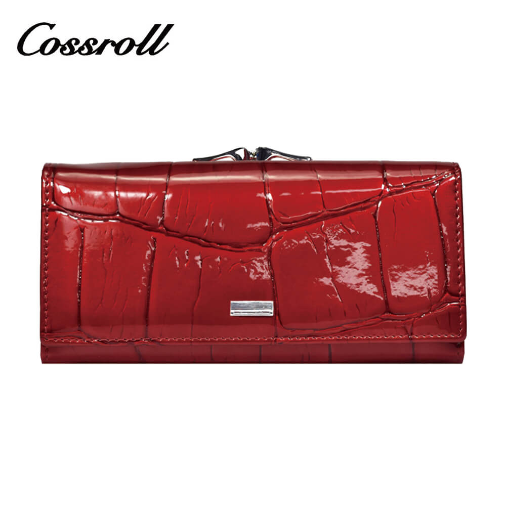 Flap Over Women Leather Wallet Manufacturer