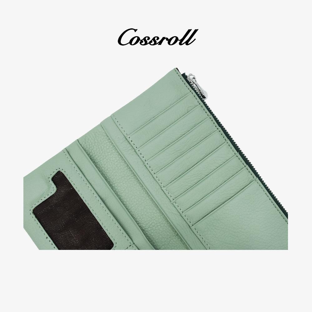 Women Leather Wallets Wholesale Card Slots Gradient - cossroll.leather