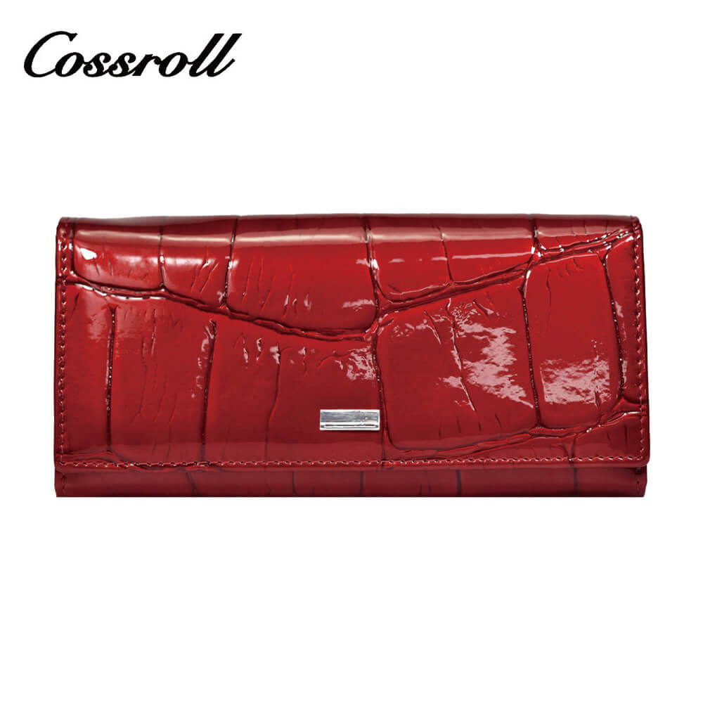 Women Patent Leather Wallet Manufacturer