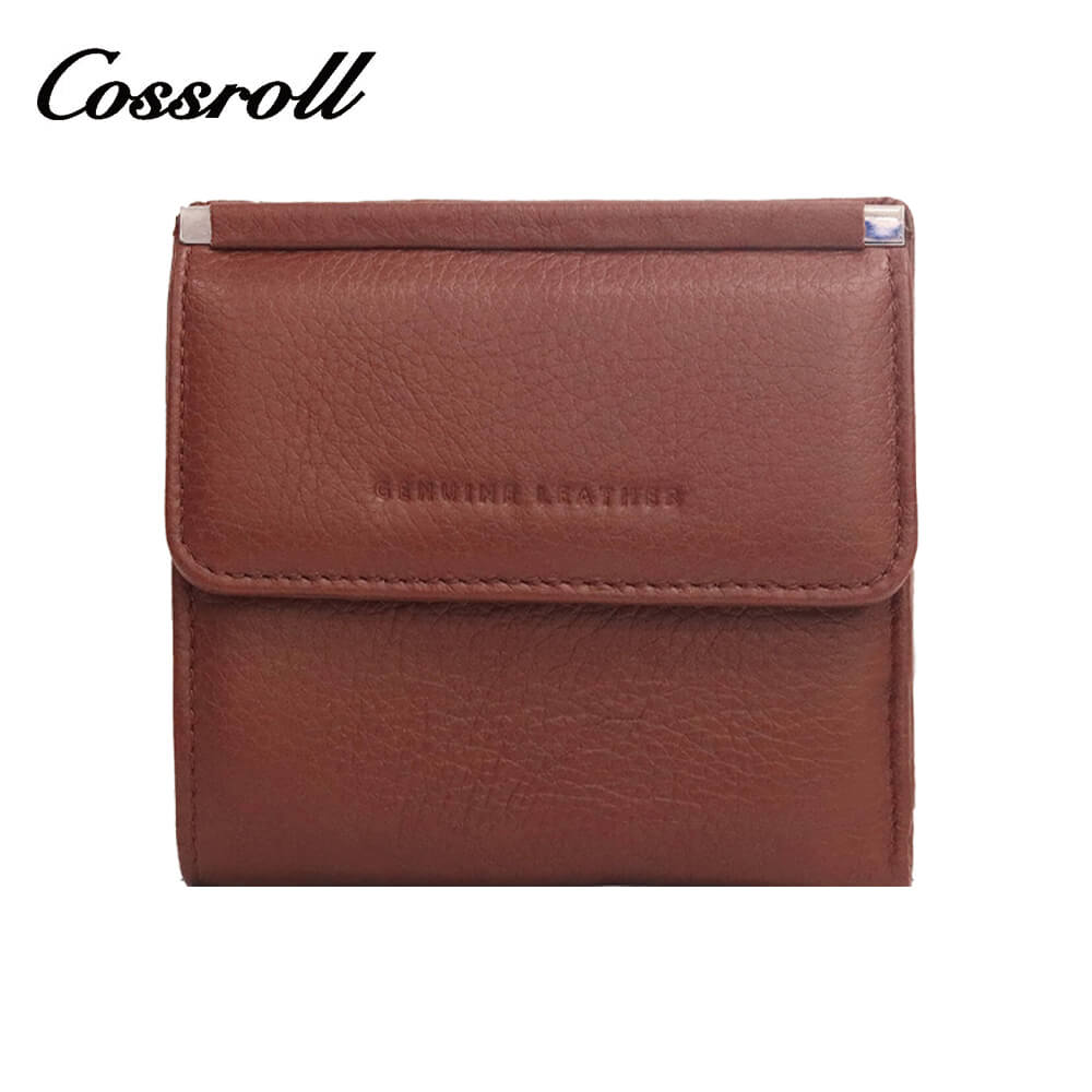 Genuine Bifold Leather Shorts Wallet Manufacturer