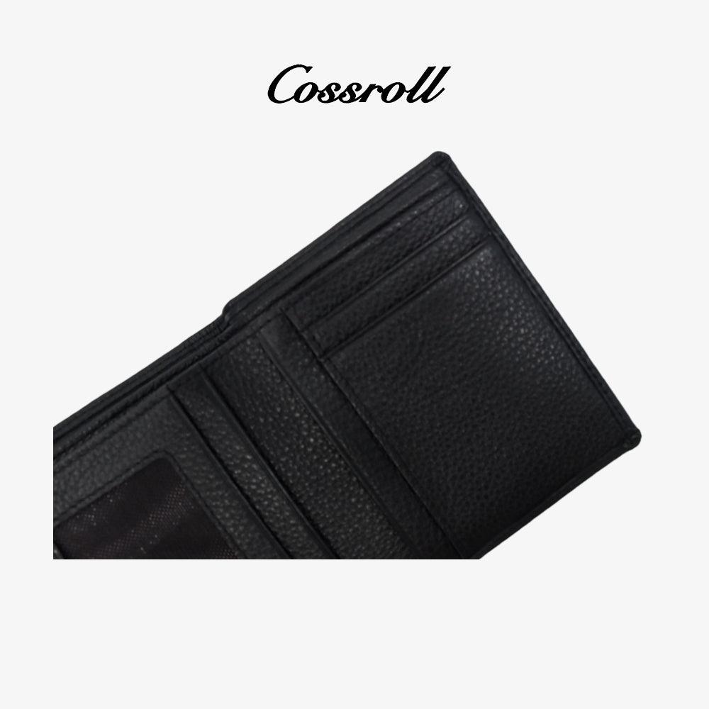 Cossroll Men's Leather Wallet Manufacturing Factory