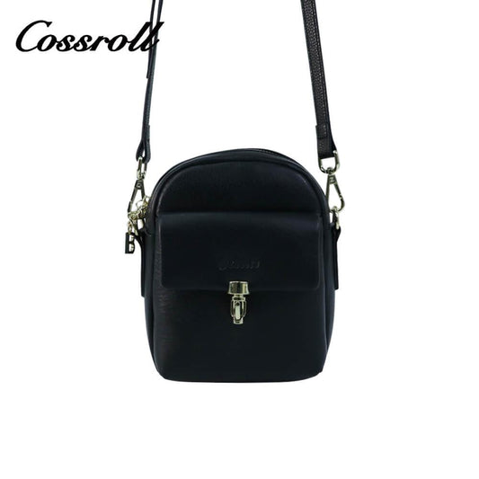 Cossroll Cowhide Leather Crossbody Phone Bag Wholesale