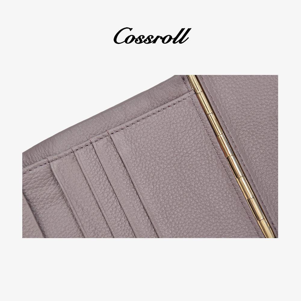 Customized Women Short Leather Wallets Wholesale - cossroll.leather