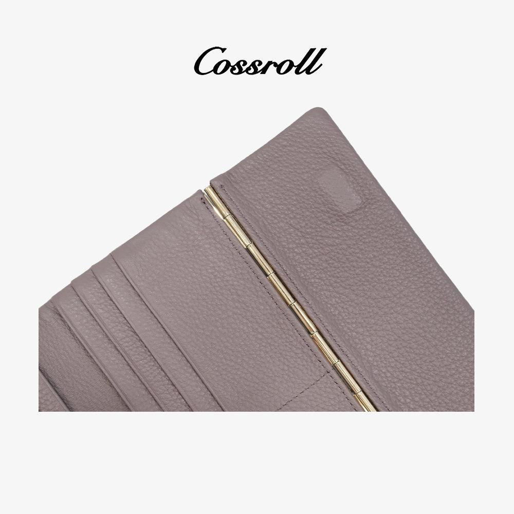 Cossroll Trifold Leather Wallets Supplier