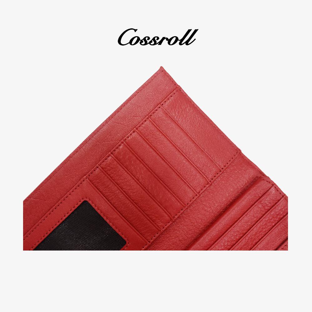 Women Long Genuine Leather Wallet Manufacturer