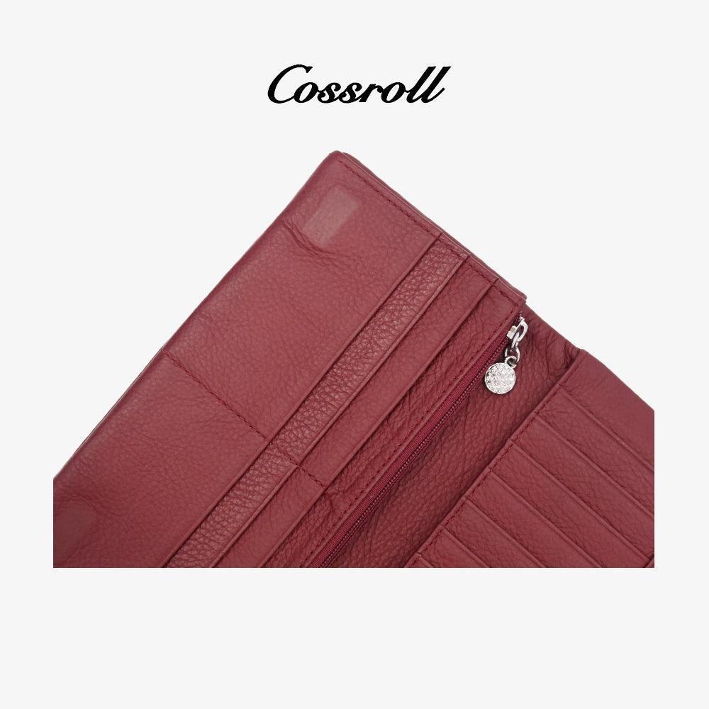 Bifold Leather Wallets Purse Wholesale Factory Handmade - cossroll.leather