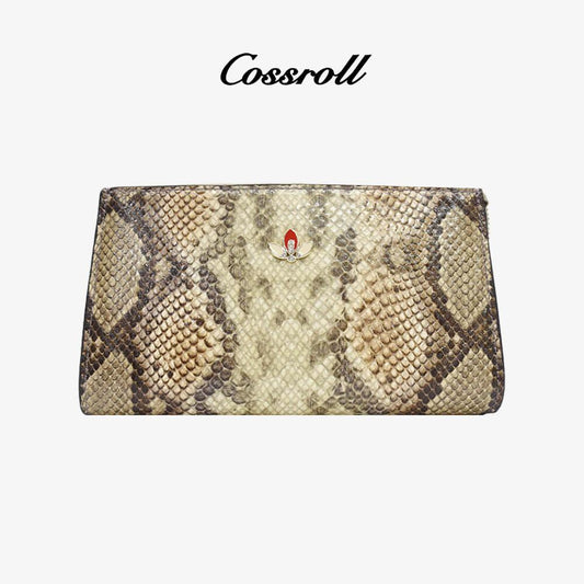 Python Prints Clutch Leather Bag Manufacturer Supplier