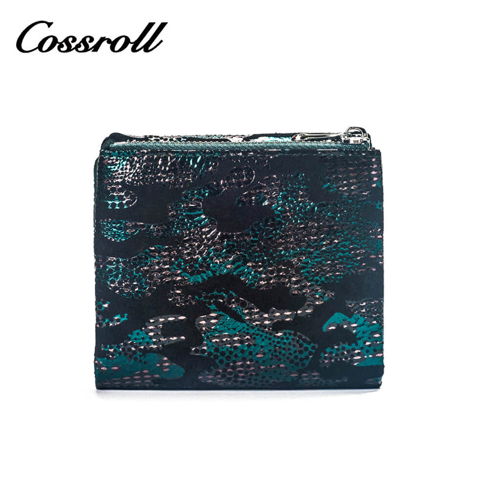 Cossroll Short Soft Lambskin Leather Wallet Manufacturer