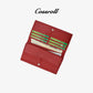 Women Minimalist Leather Wallets Bifold - cossroll.leather