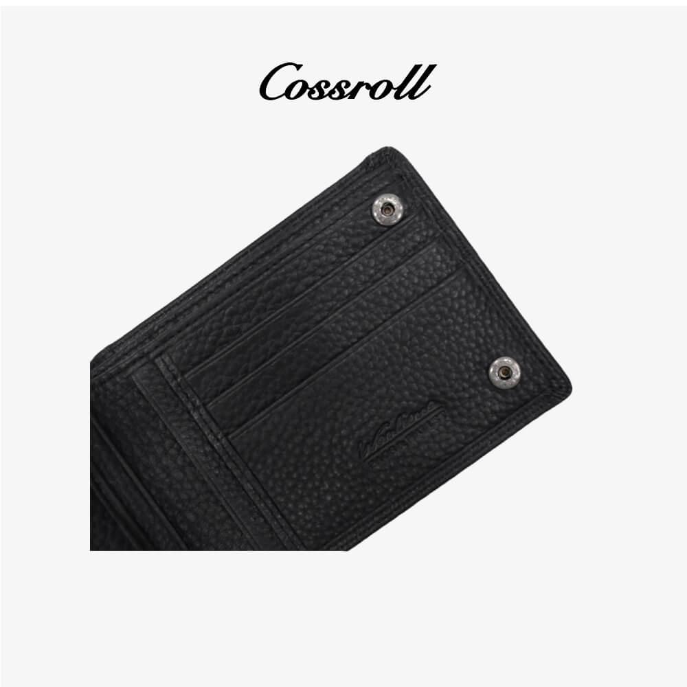 Custom Mens Leather Wallet Custom Manufacturer- cossroll.leather