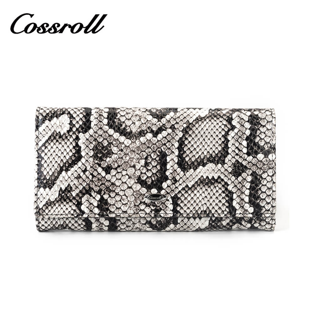 Cossroll Python Real Leather Wallets Manufacturer