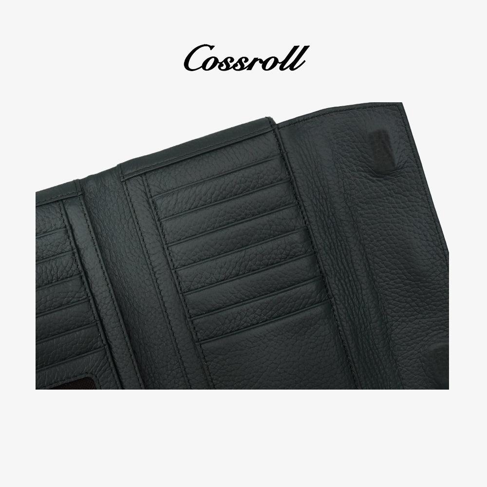 Glossy Women Leather Wallets Logo Prints Customized - cossroll.leather