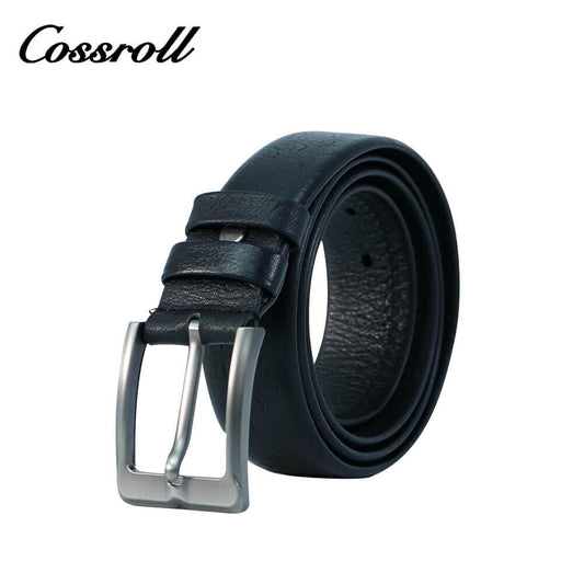 Full Grain Cowhide Leather Black Belt Wholesale