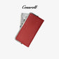 Women Bifold Leahter Long Wallet With Card Slots - cossroll.leather