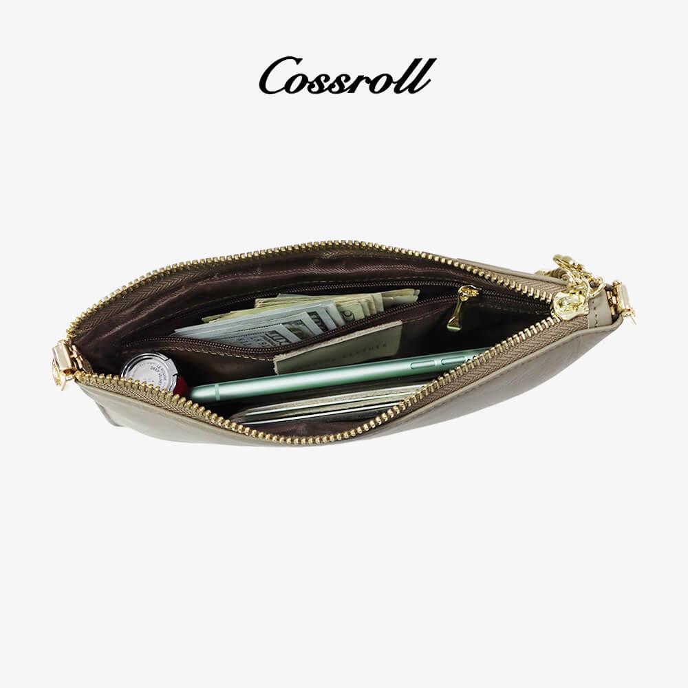 Women Clutch Wallet Crossbody Bag Multi Function - cossroll.leather