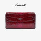 Glossy Clutch Leather Women Wallets Wholesale - cossroll.leather