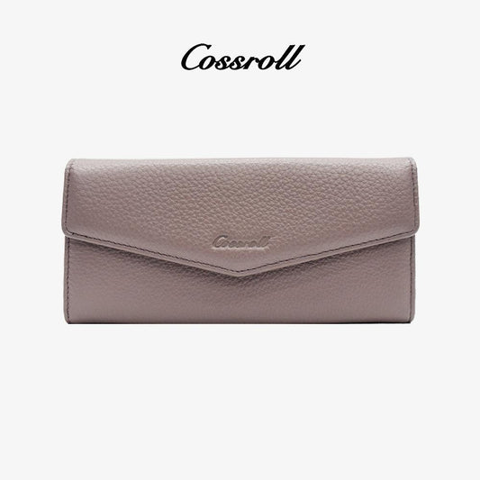 Women Leather Long Wallets Wholesale - cossroll.leather