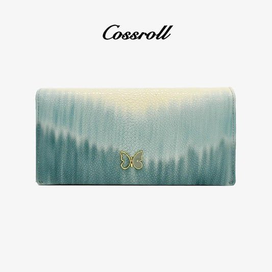 Gradient Women Wallets Colors Customize Wholesale - cossroll.leather