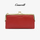 Manufacture Leather Slim Wallet Zipper For Women