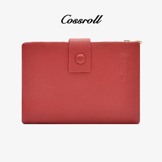 Minimalist Ladies Coin Purse Card Slots Wholesale - cossroll.leather
