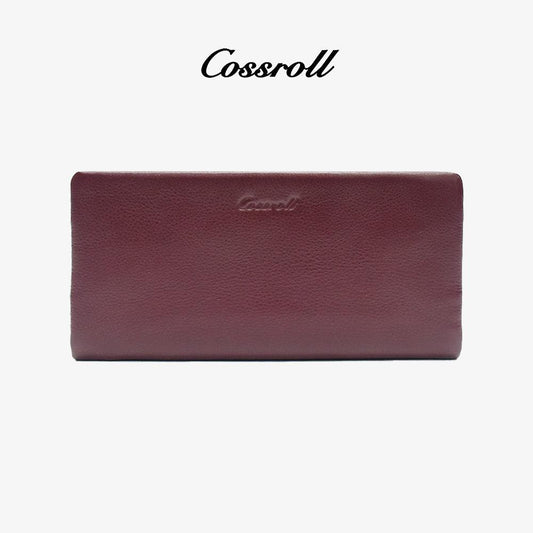 Customized Genuine Leather Wallets Wholesale Card Slots - cossroll.leather