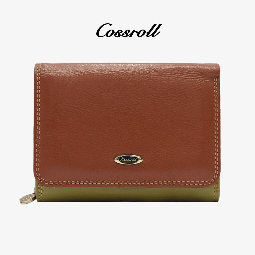 Cossroll Leather Trifold Wallet Wholesale - cossroll.leather