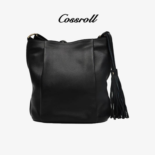 Leather Large Capacity Crossbody Bag - cossroll.leather