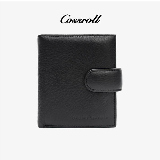 Men's Bifold Leather Wallets Logo Customized Manufacuturer