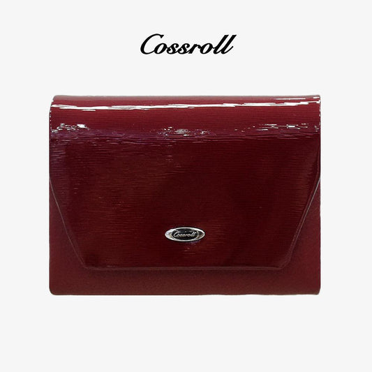 Cossroll Trifold Leather Short Wallets Manufacture