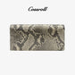 Python Wallet Customized Wholesale Large Capacity - cossroll.leather