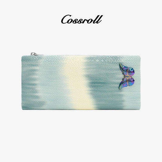 Women Leather Wallets Wholesale Card Slots Gradient - cossroll.leather