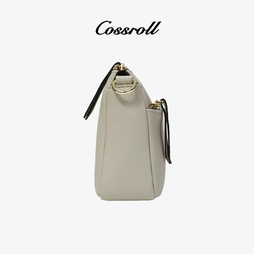 Minimalist Genuine Leather Crossbody Bag