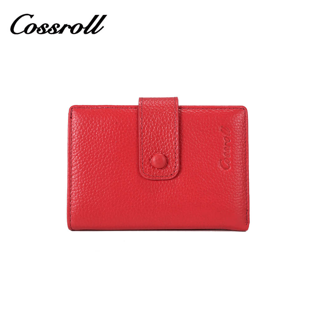 Small Coin Purse Cowhide Leather Wallet Manufacturer