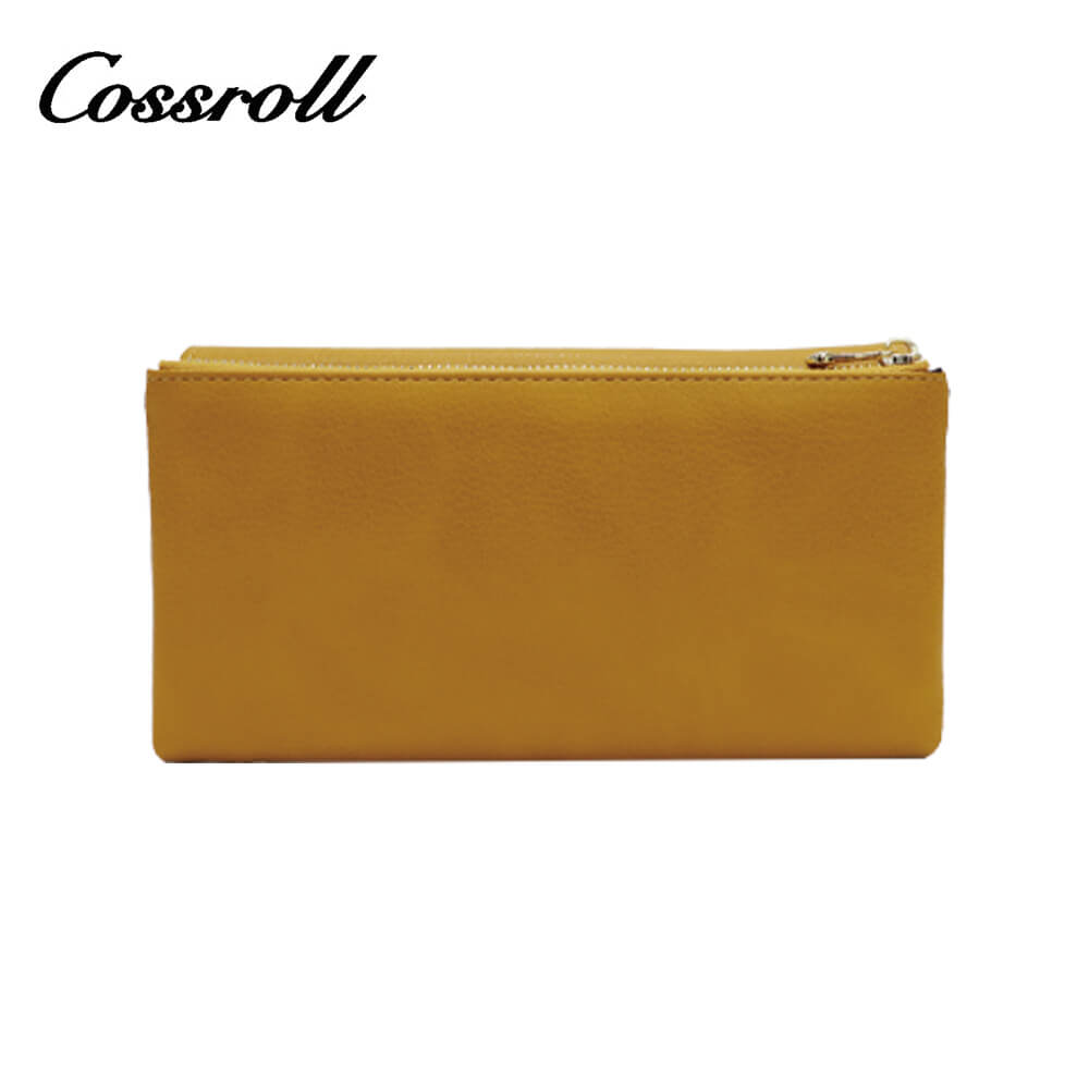 Women Cowhide Leather Custom Wallets Manufacturer