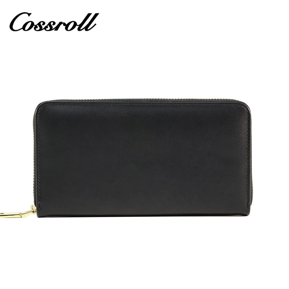 Cossroll Around Zipper Leather Wallets Wholesale