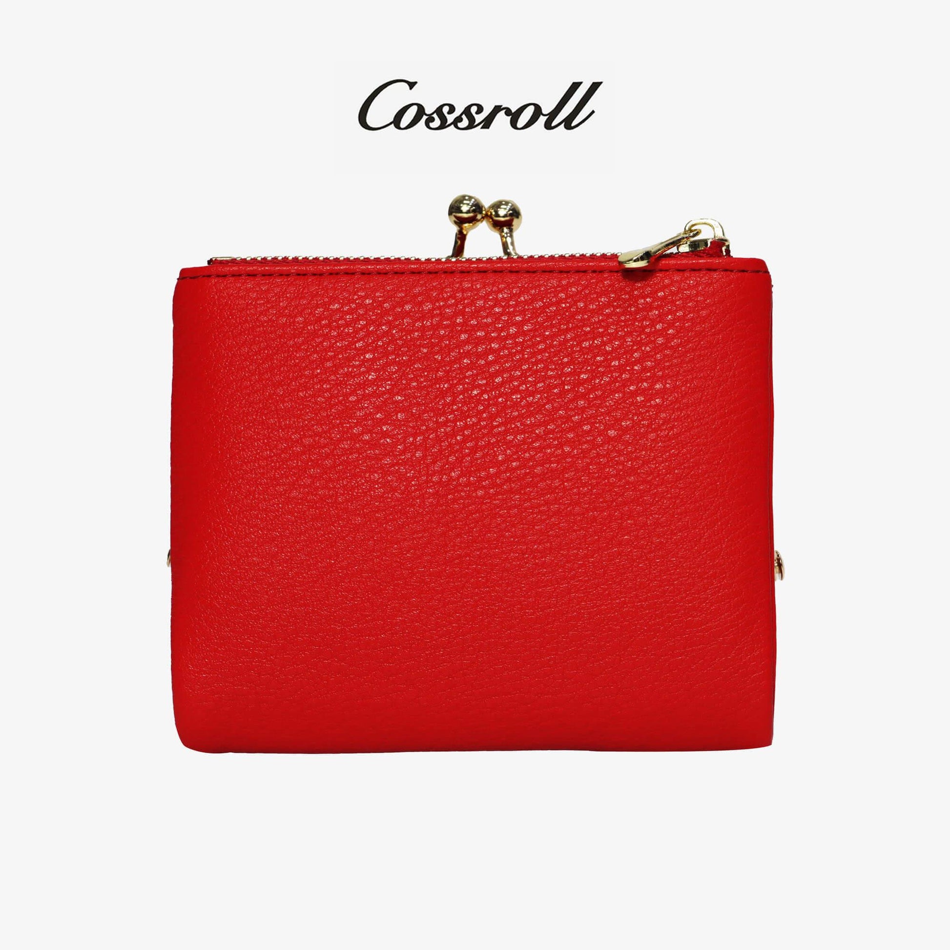 Coin PU Leather Purse Zipper Customized Wholesale - cossroll.leather