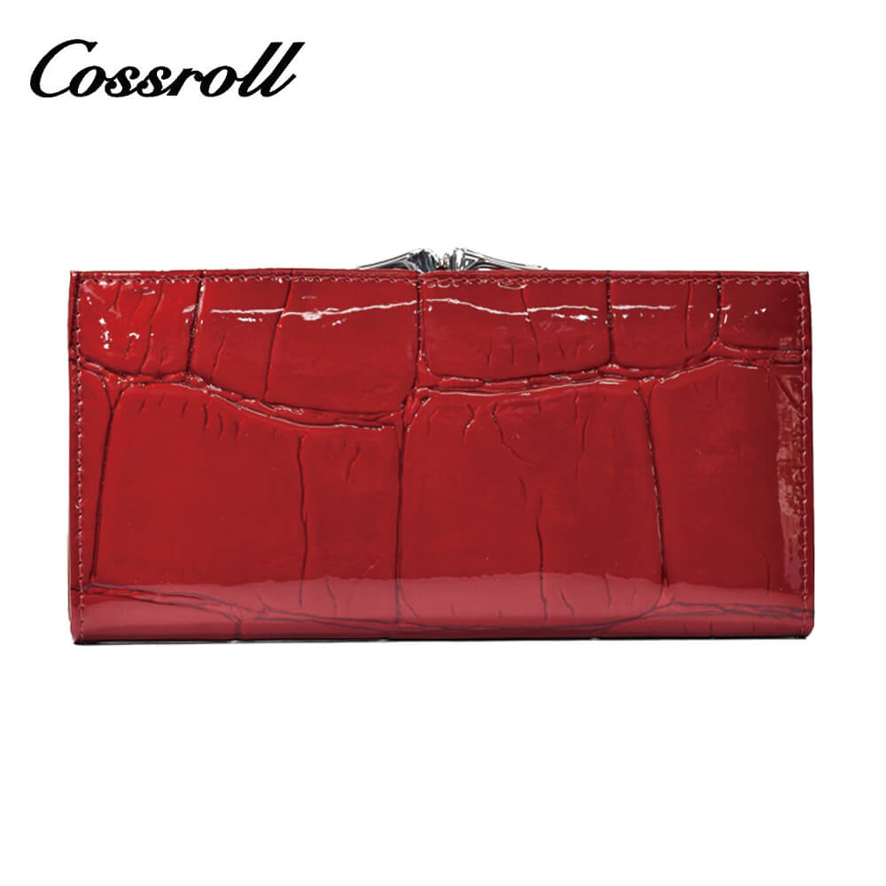 Flap Over Women Leather Wallet Manufacturer