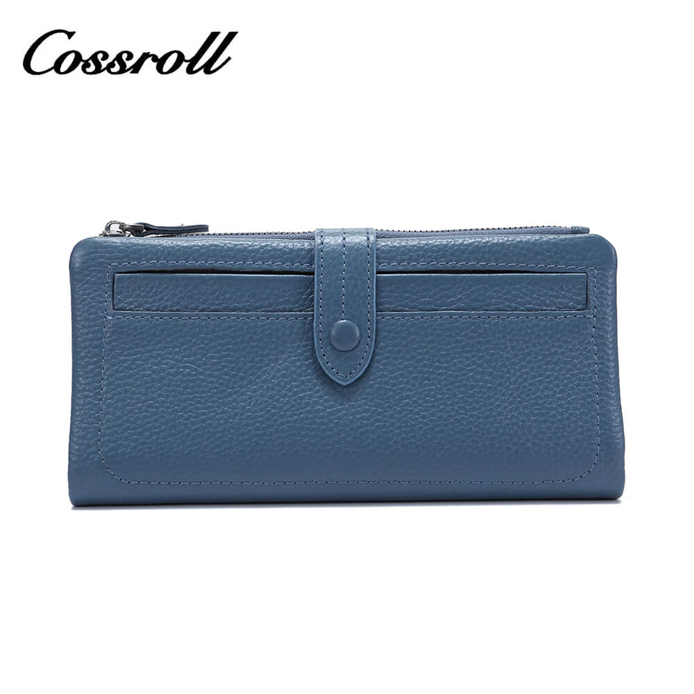 Cossroll Unisex Genuine Lychee Leather Wallets Manufacturer