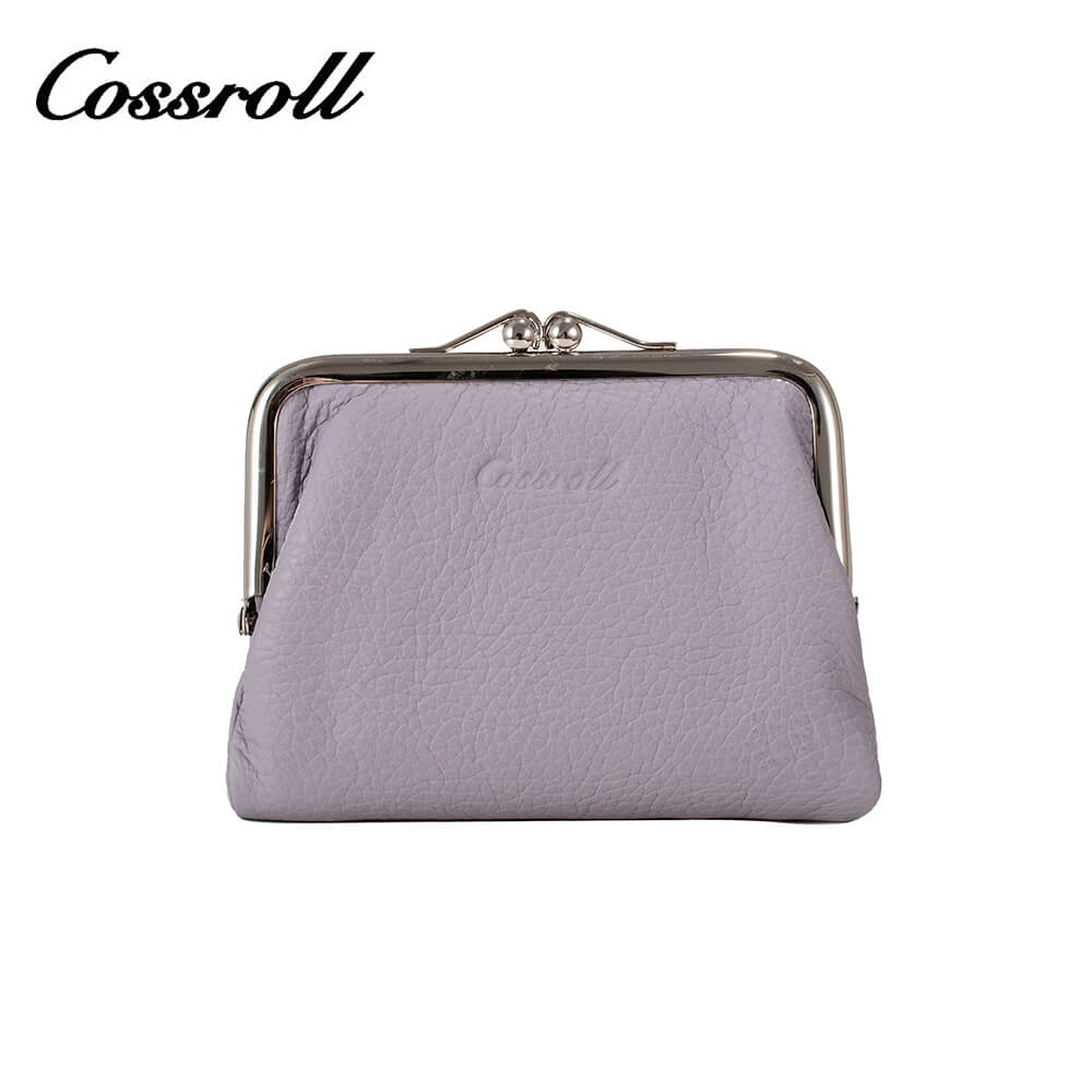 Women Coin Purse Small Cowhide Leather Wallet Manufacturer