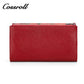 Envelope Lychee Genuine Leather Wallets