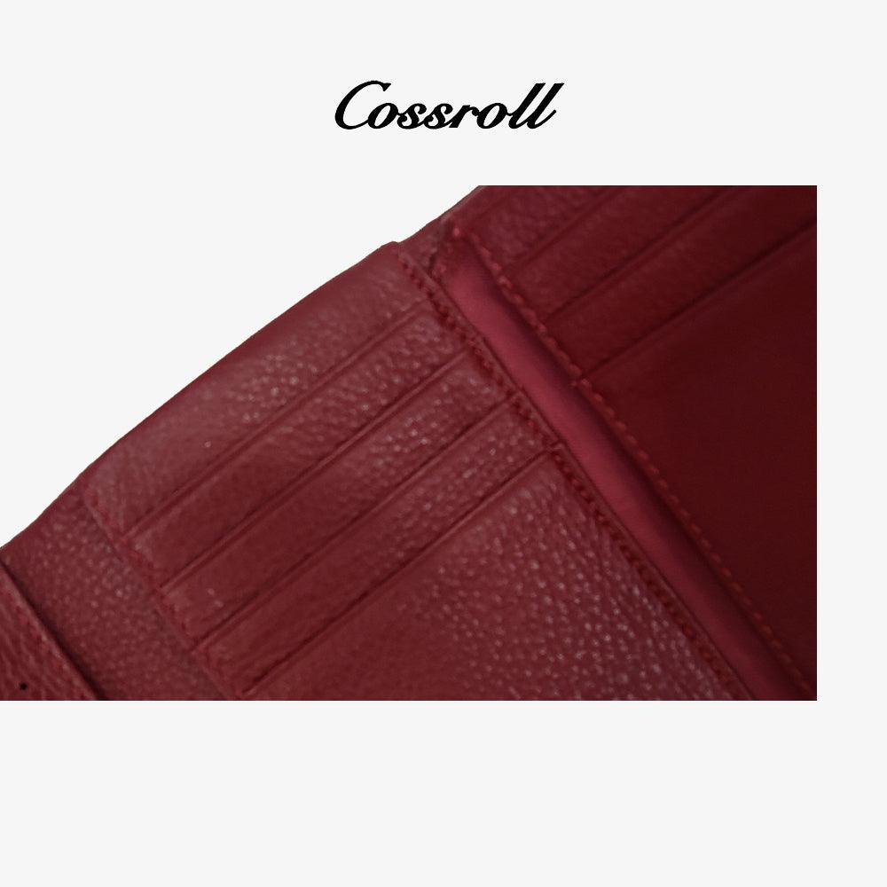 Cossroll Trifold Leather Short Wallets Manufacture