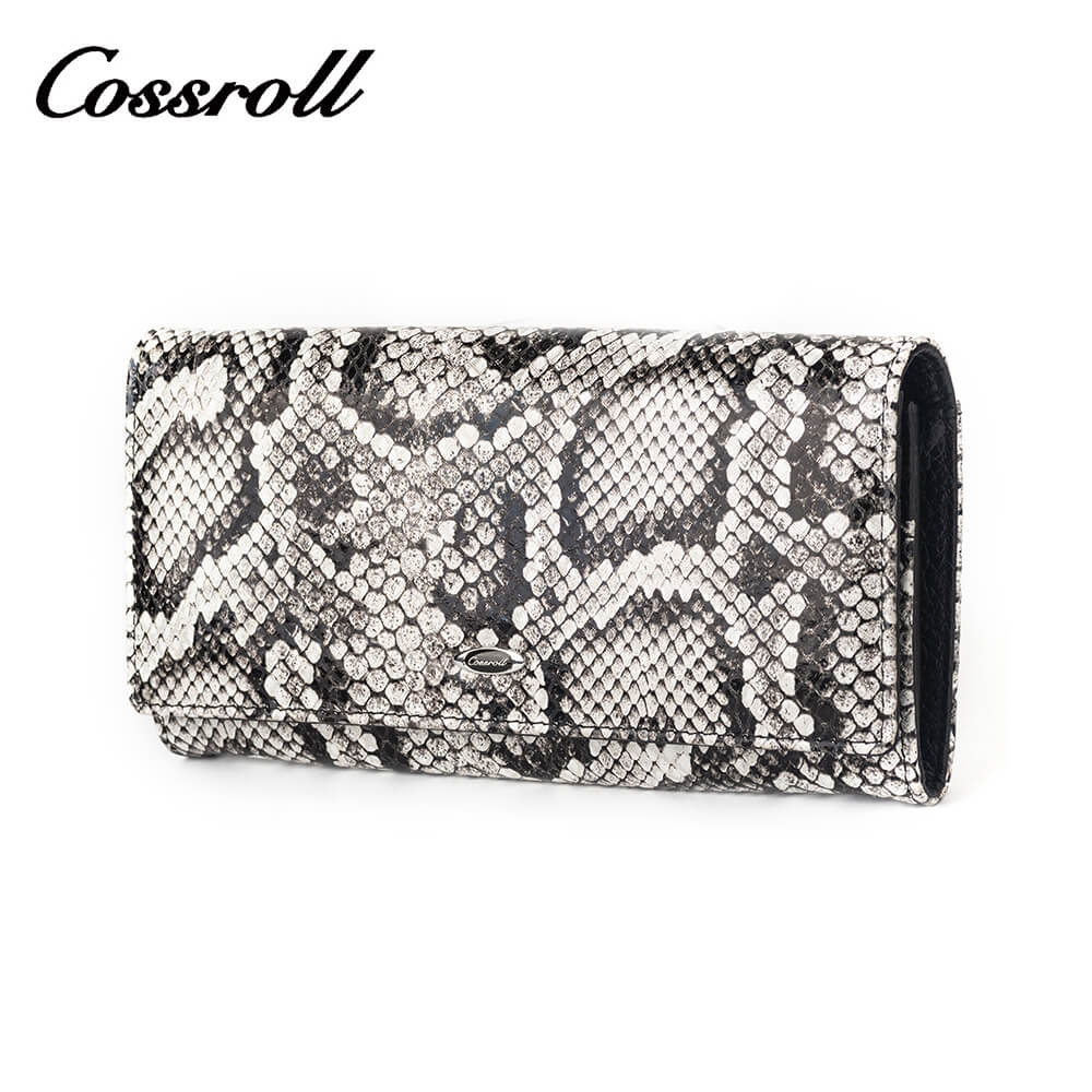 Cossroll Python Real Leather Wallets Manufacturer