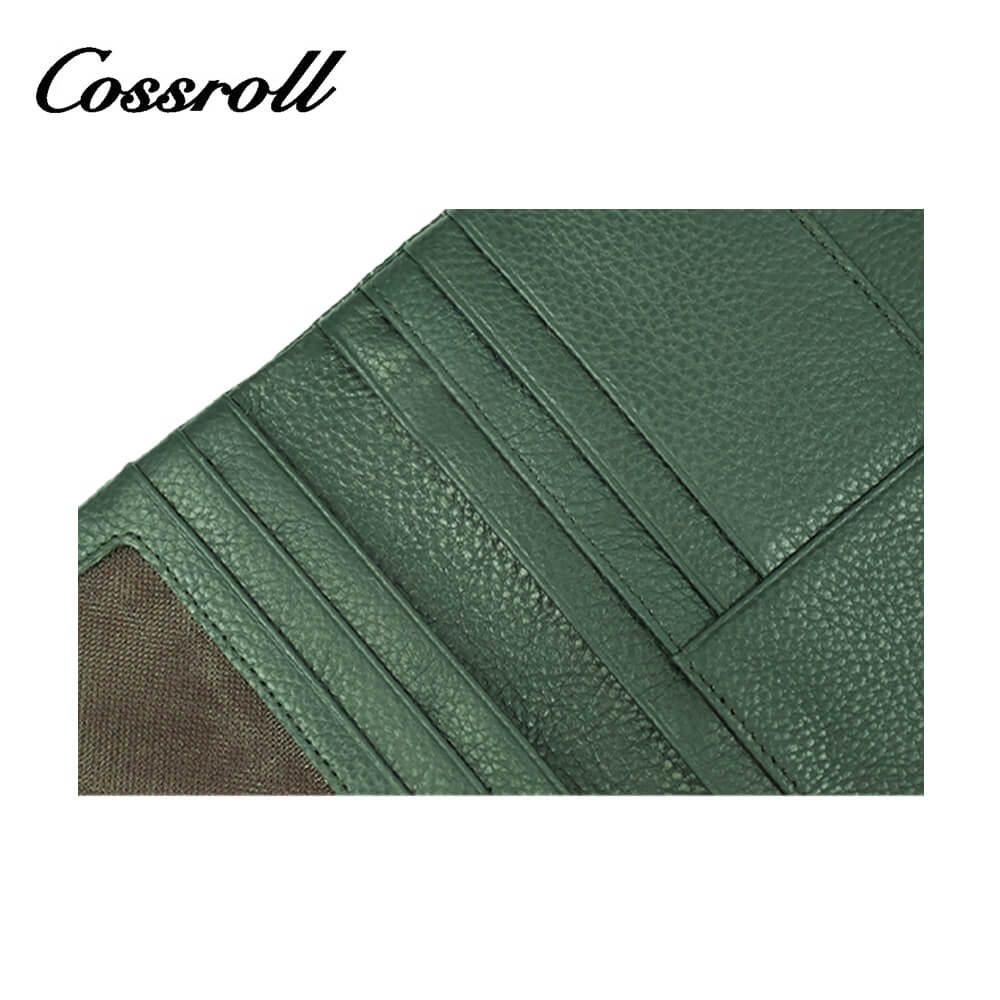  Long Bifold Genuine Leather Wallet Company Cossroll