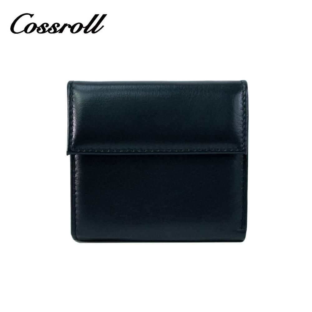 Genuine Leather Bifold Short Wallets