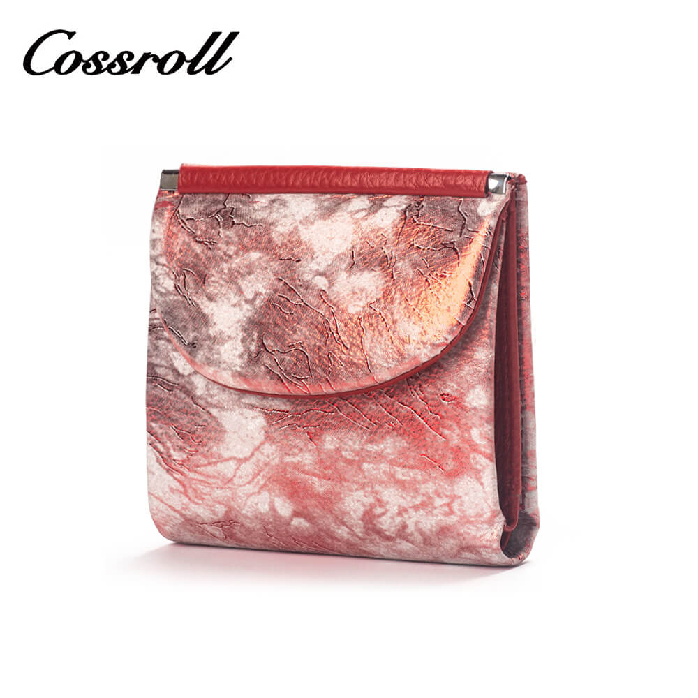 Cossroll Women Soft Lambskin Leather Wallet Manufacturer