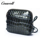 Cossroll Crocodile Cowhide Leather Crossbody Phone Bag Manufacturer