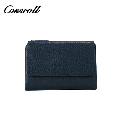 Coin Purse Small Cowhide Leather Wallet Manufacturer