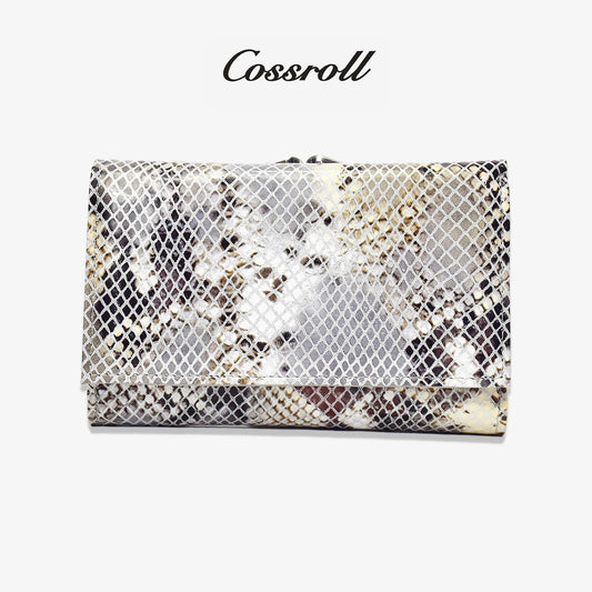 Genuine Leather Women Wallet Manufacturer - cossroll.leather
