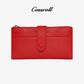 Women Leather Long Wallets With Card Slots - cossroll.leather