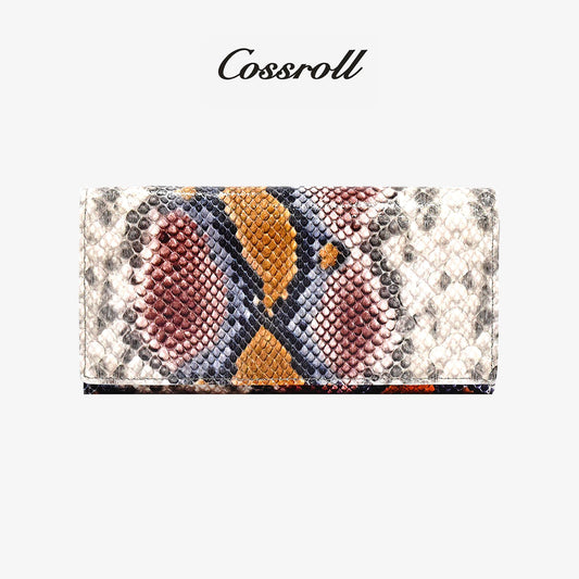  Python Print Leather Wallet Manufacturer - cossroll.leather